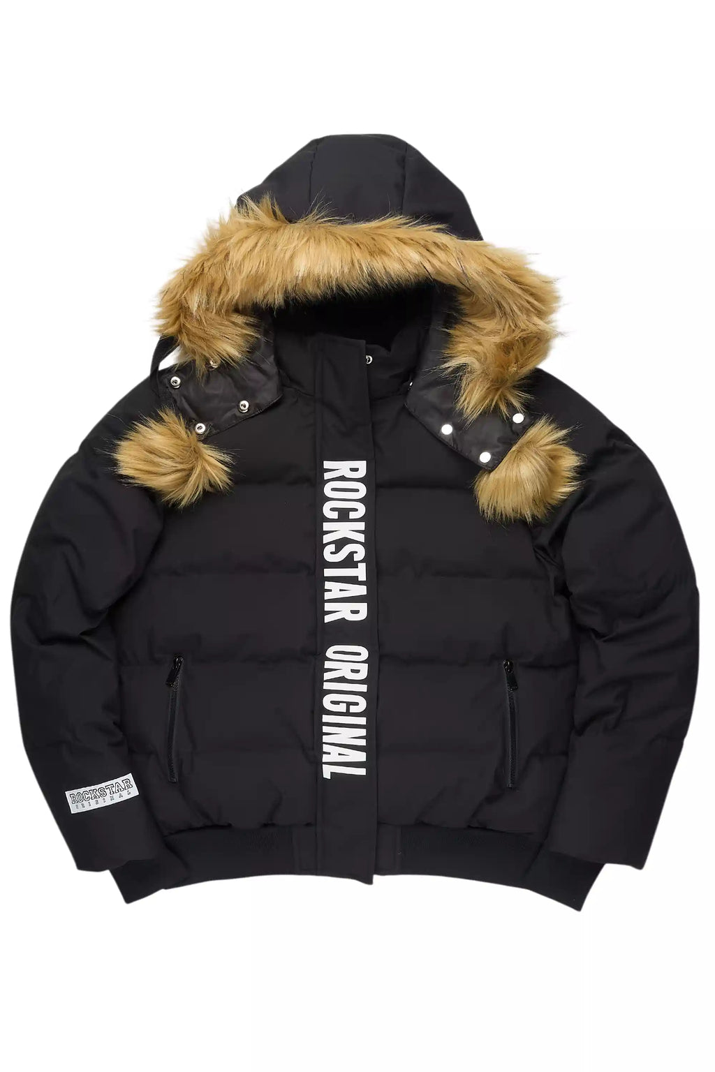 Keoni Black Puffer Jacket
