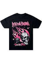 Anesso Black Graphic T-Shirt