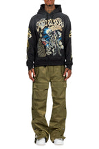 Yuri Olive Nylon Pants