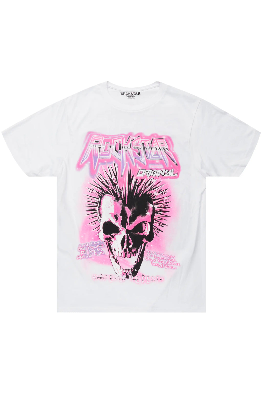 Obern White Graphic T-Shirt