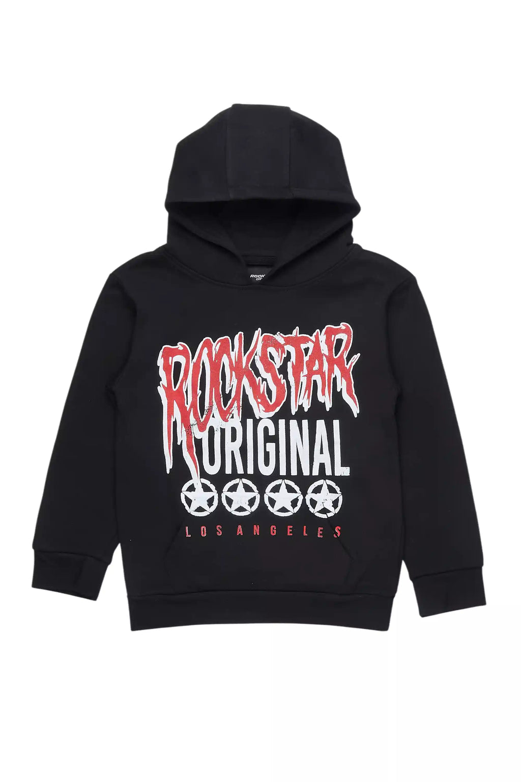 Boys Wizzurd Black/Red Graphic Hoodie