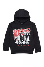 Boys Wizzurd Black/Red Graphic Hoodie