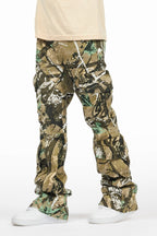 Boys Kade Tree Camo  Stacked Flare Jean