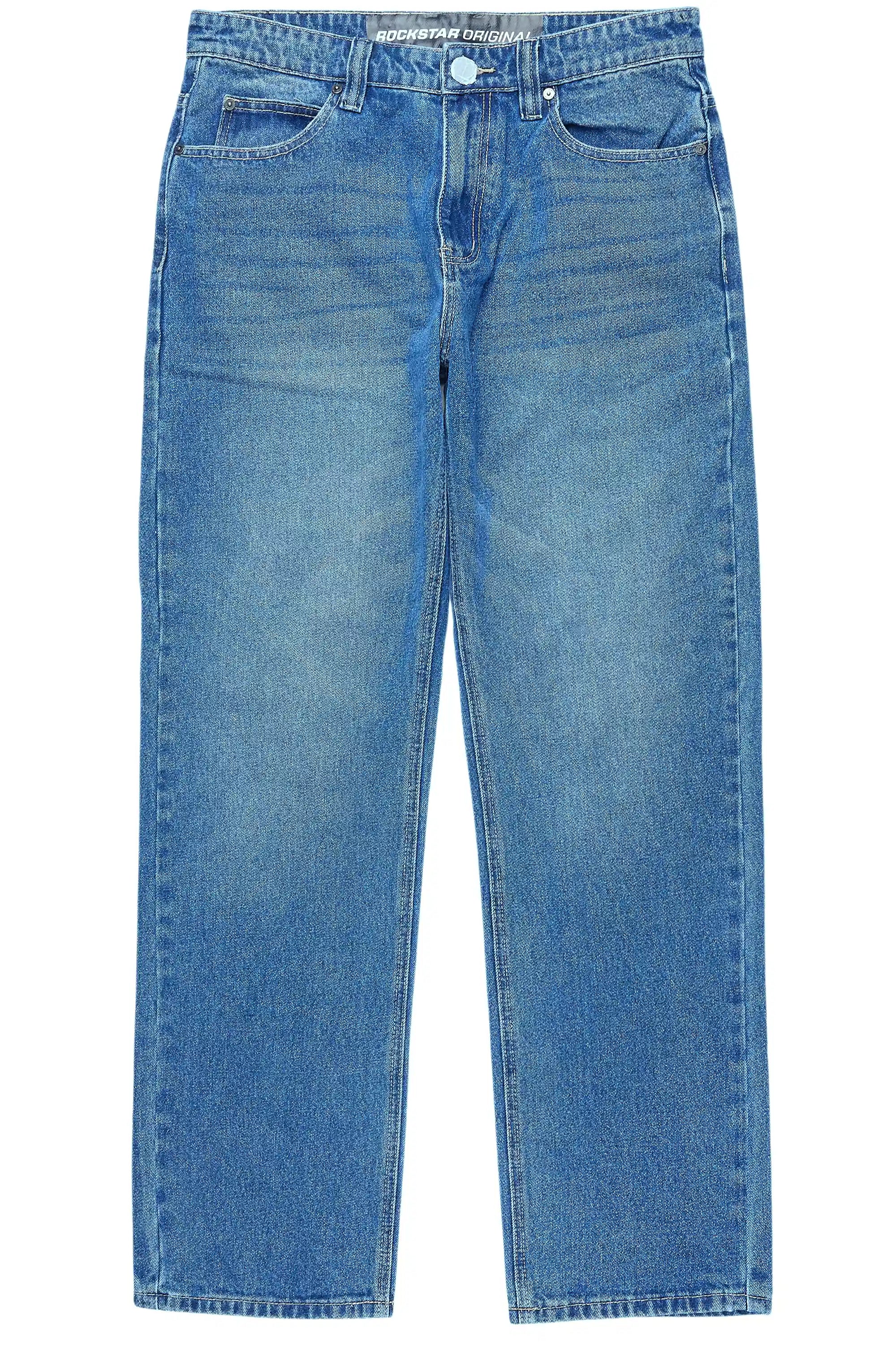 Basik Indigo Baggy Jean