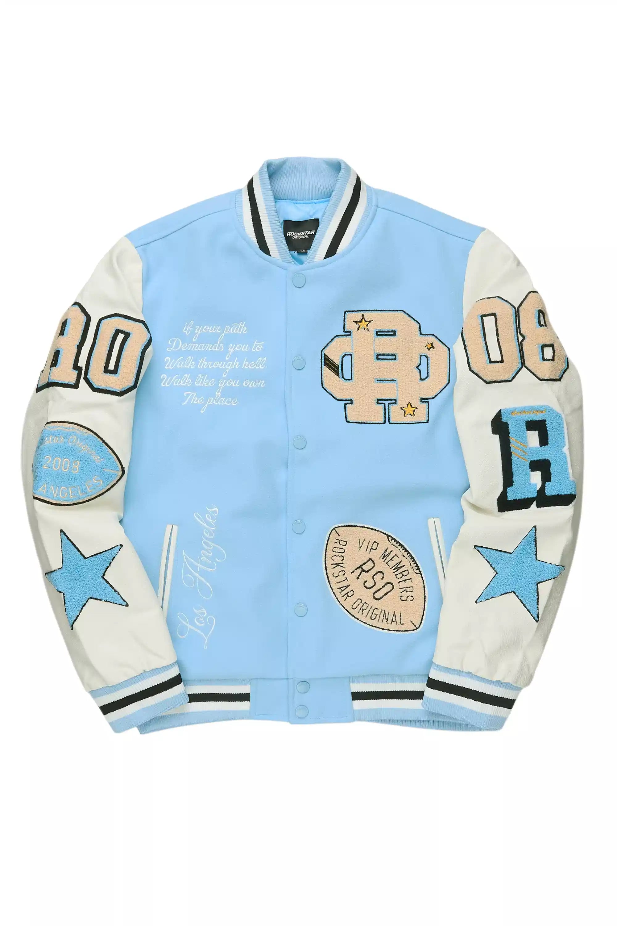 Balser Carolina Blue Varsity Jacket