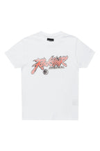 Boys Maliki White Graphic T-Shirt