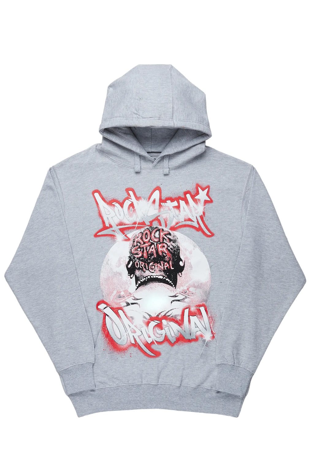 Euclid Heather Grey Graphic Hoodie