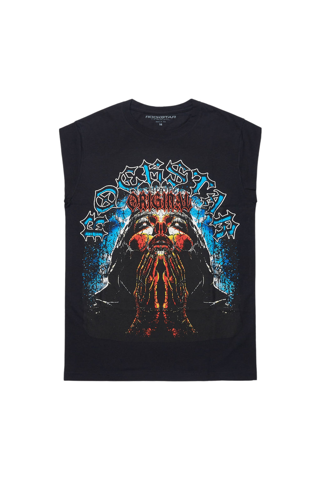 Dallan Black Graphic Muscle T-Shirt