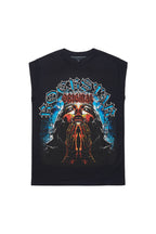 Dallan Black Graphic Muscle T-Shirt