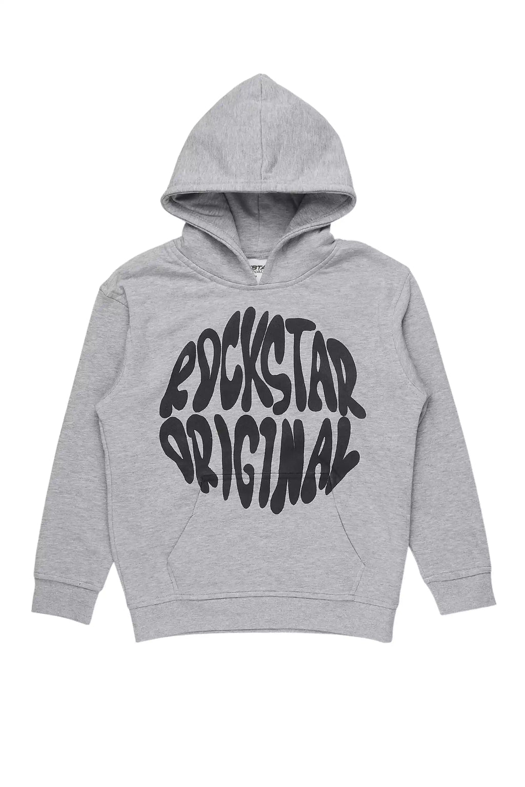 Boys Thierry Grey/Black Graphic Hoodie
