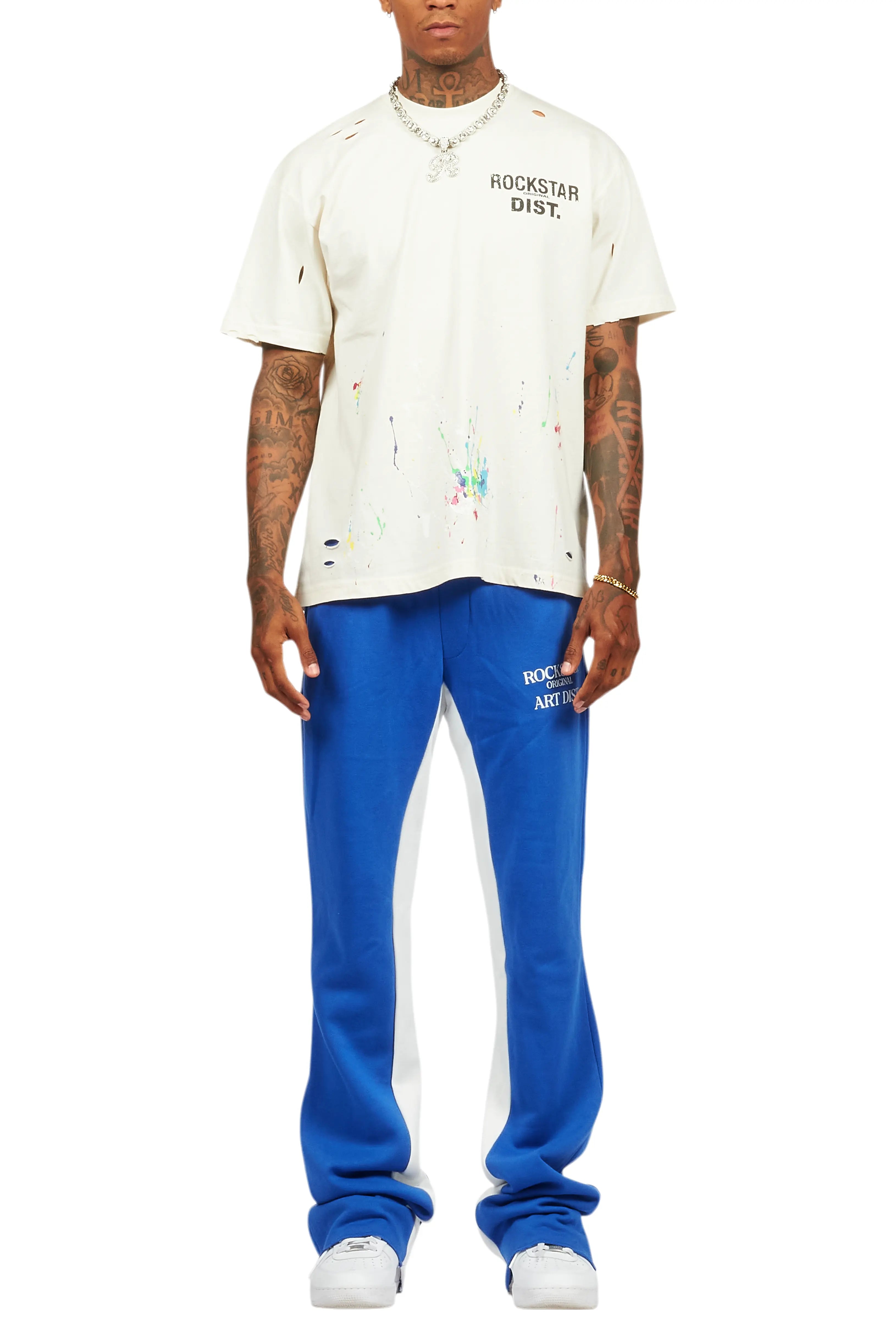 Briggs Royal Blue Baggy Pant