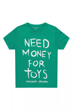 Boys M4Toys Green/White Graphic T-Shirt