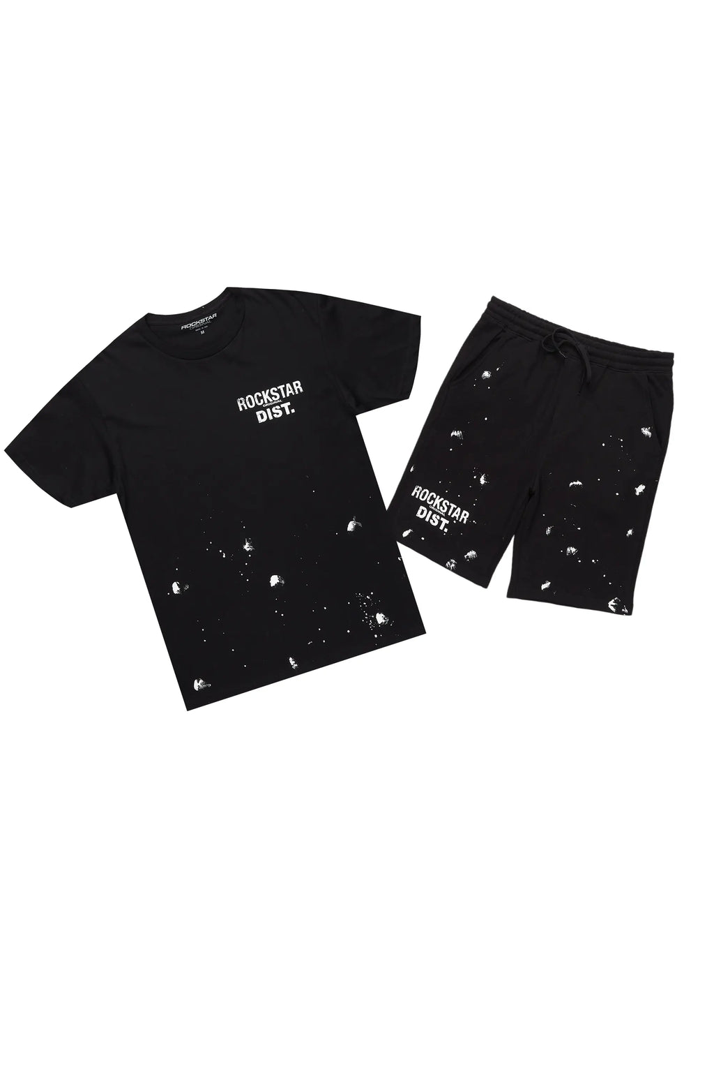 Raffer Black T-Shirt/Short Set