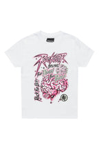 Girls Aiya White Graphic T-Shirt