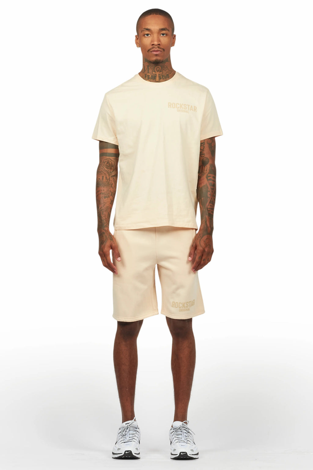 Sana Beige Short Set