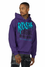 Wizzurd Purple Graphic Hoodie