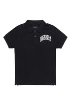 Boys Pete Black/White Polo