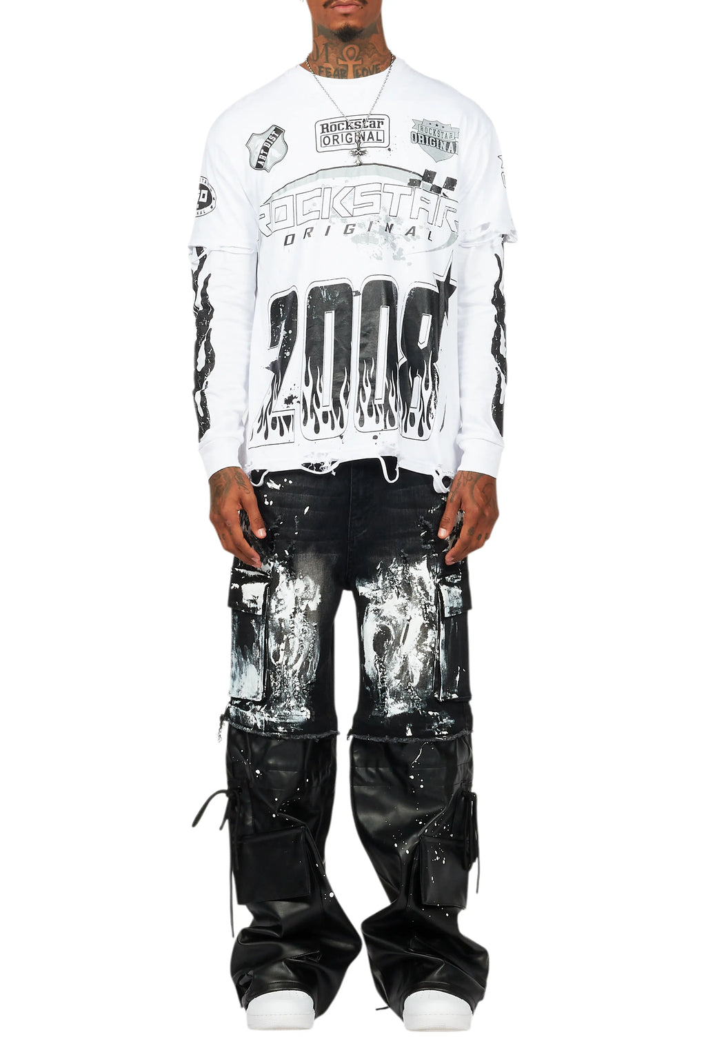 Bade Black Painter Baggy Jean