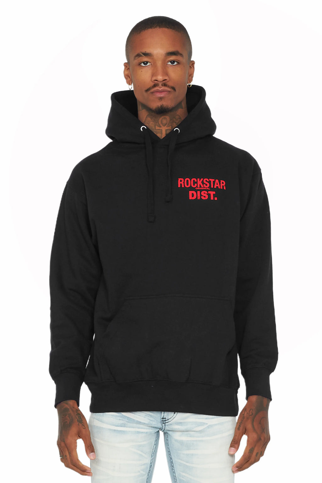 Lake Black/Red Graphic Hoodie