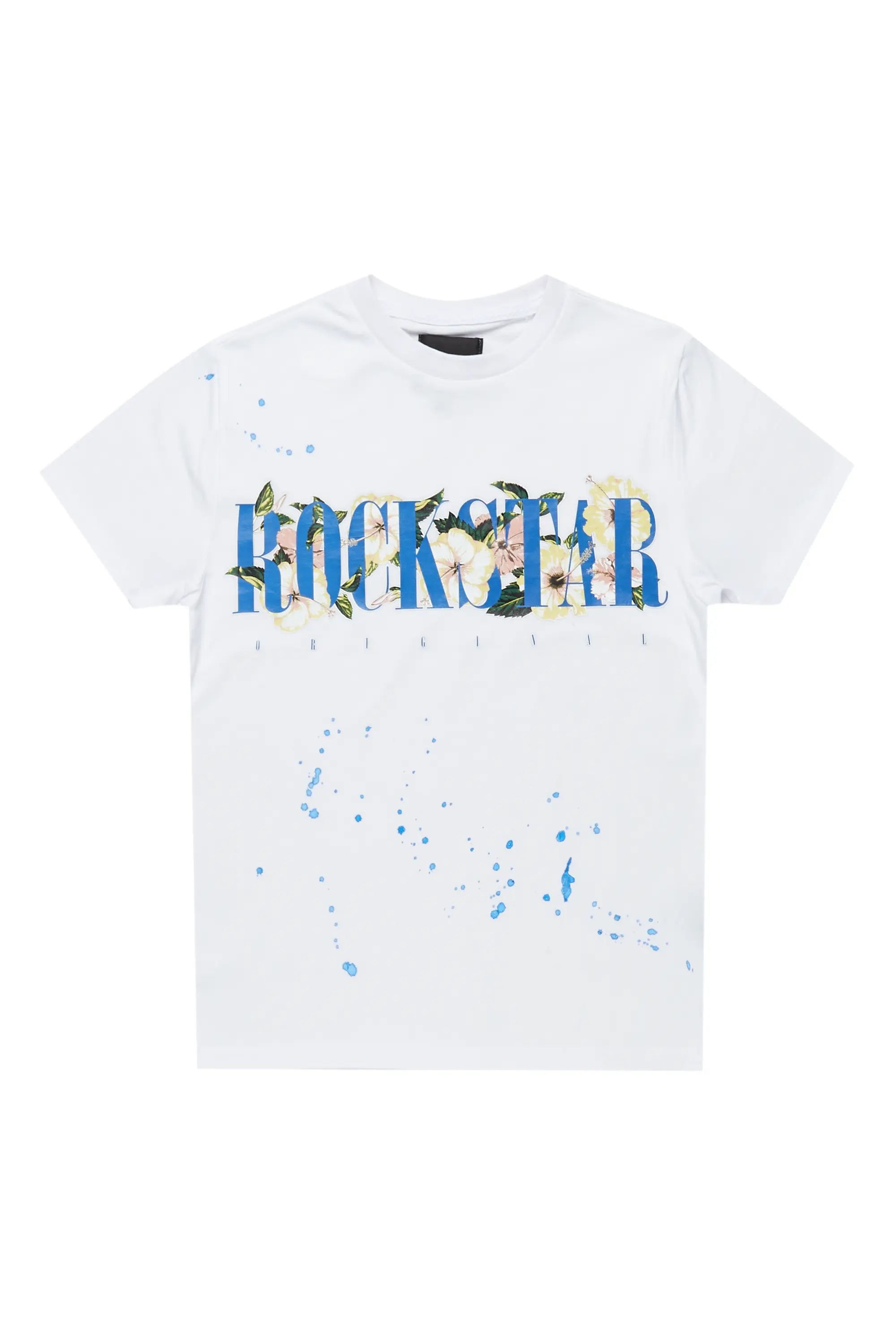 Girls Camila White Graphic T-Shirt