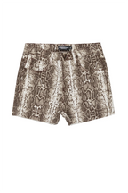 Alexus Snakeskin Short