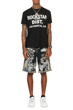 Tappy Black/White T-Shirt Short Set