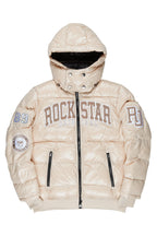 Cortland Beige Heavy Puffer Jacket