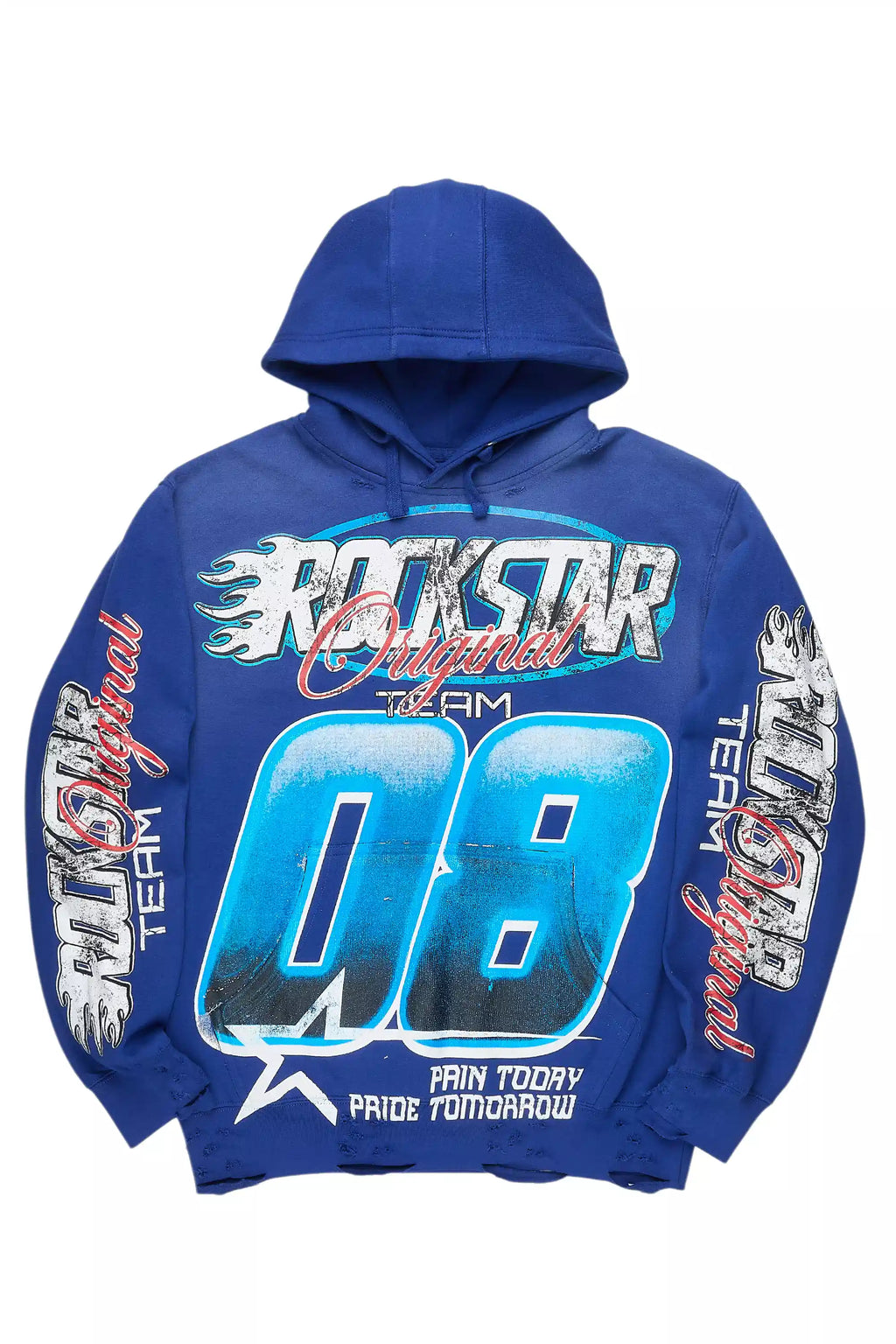 Ryker Royal Blue Graphic Hoodie