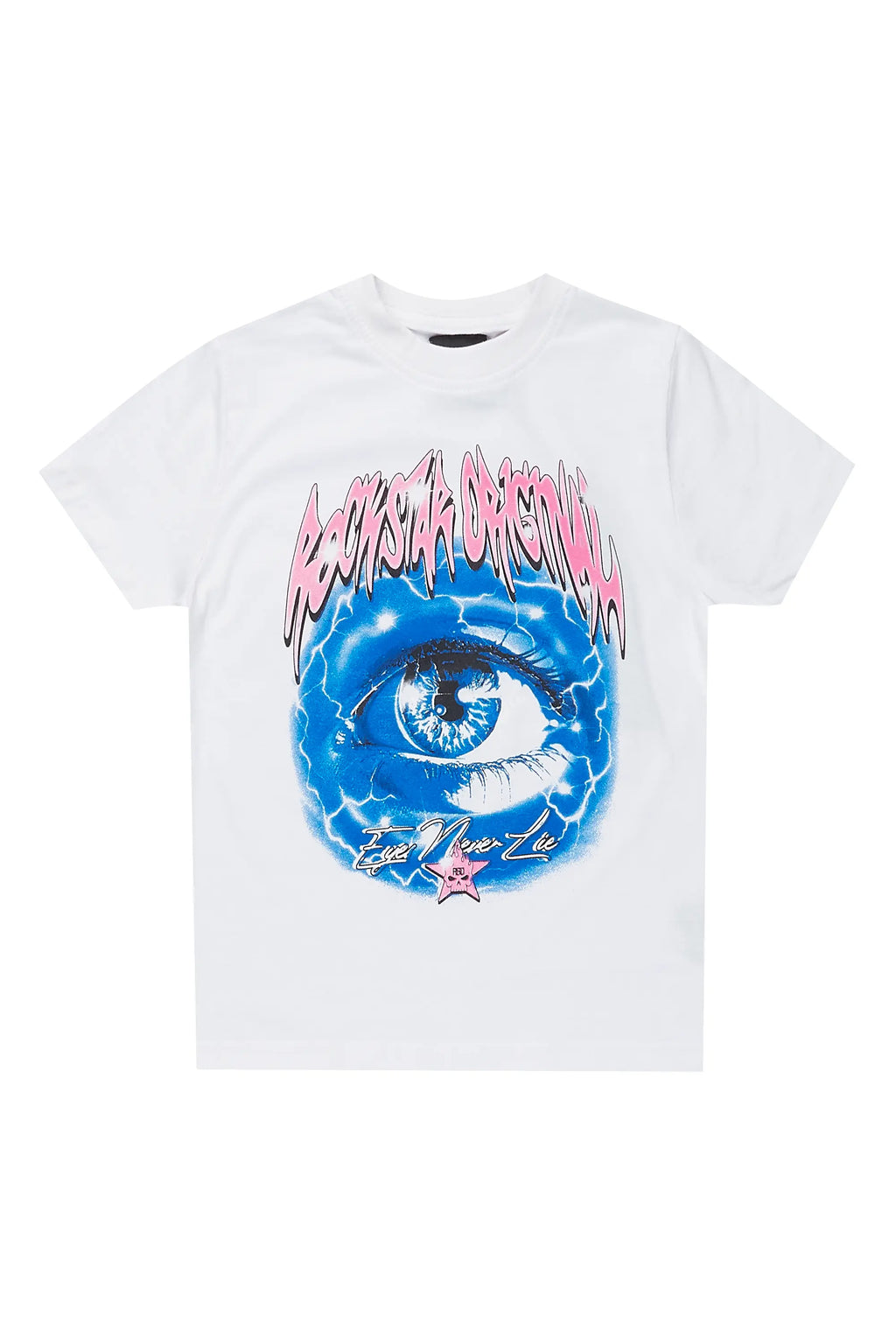 Boys Pello White Graphic T-Shirt