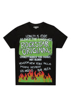 Boys Beno Black Graphic T-Shirt