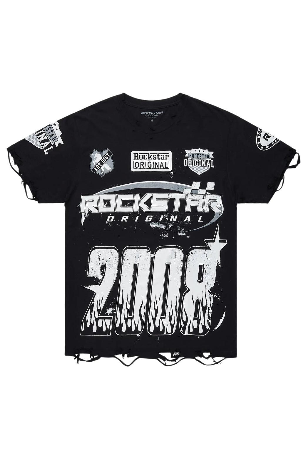 Esha Black Oversized T-Shirt