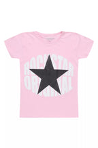 Girls Khaly Light Pink Graphic T-Shirt
