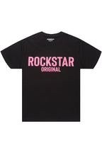 Fana Black/Pink Oversized T-Shirt