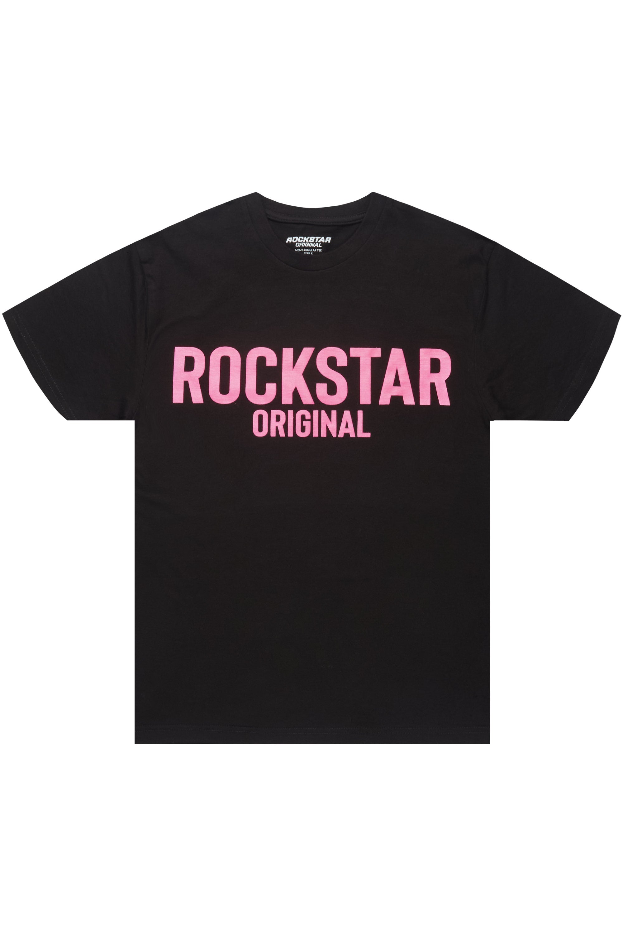 Fana Black/Pink Oversized T-Shirt