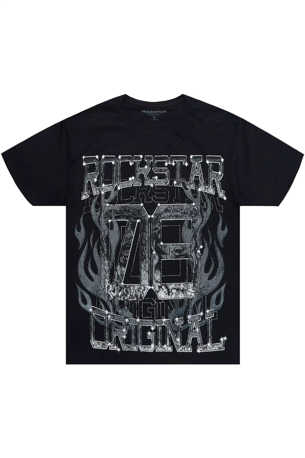 Veyene Black/Grey Oversized Graphic T-Shirt