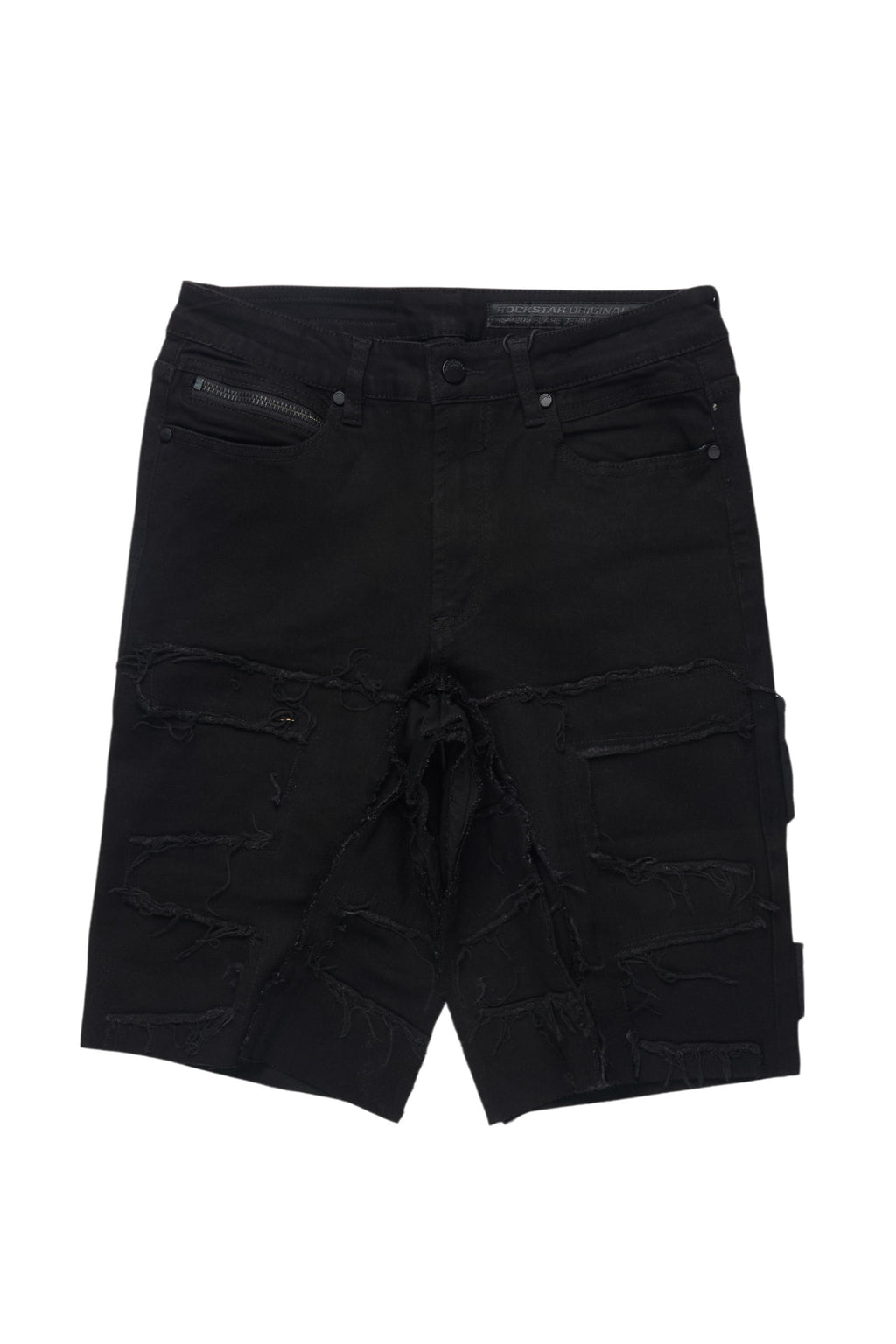 Shake Black Denim Short