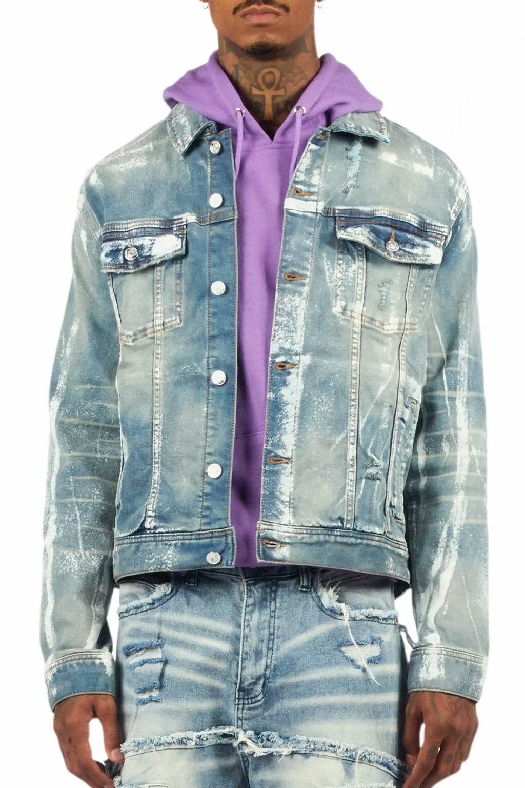 Ozzie Dark Blue Denim Jacket