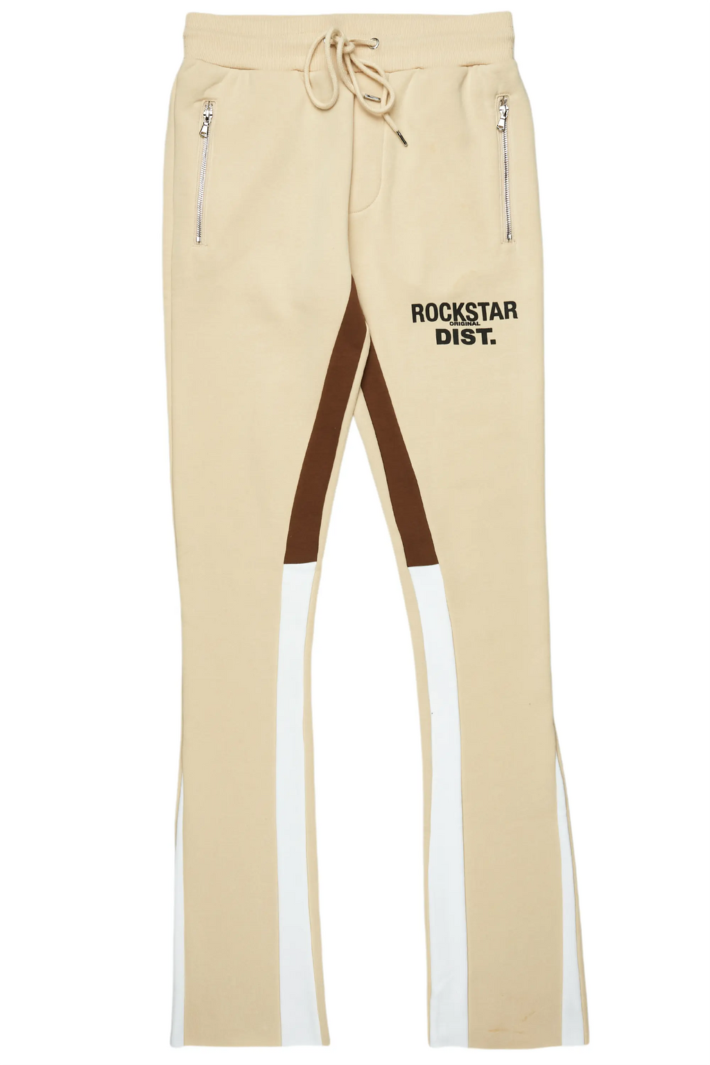 Alpine Beige/Black Stacked Flare Pant