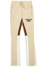 Alpine Beige/Black Stacked Flare Pant