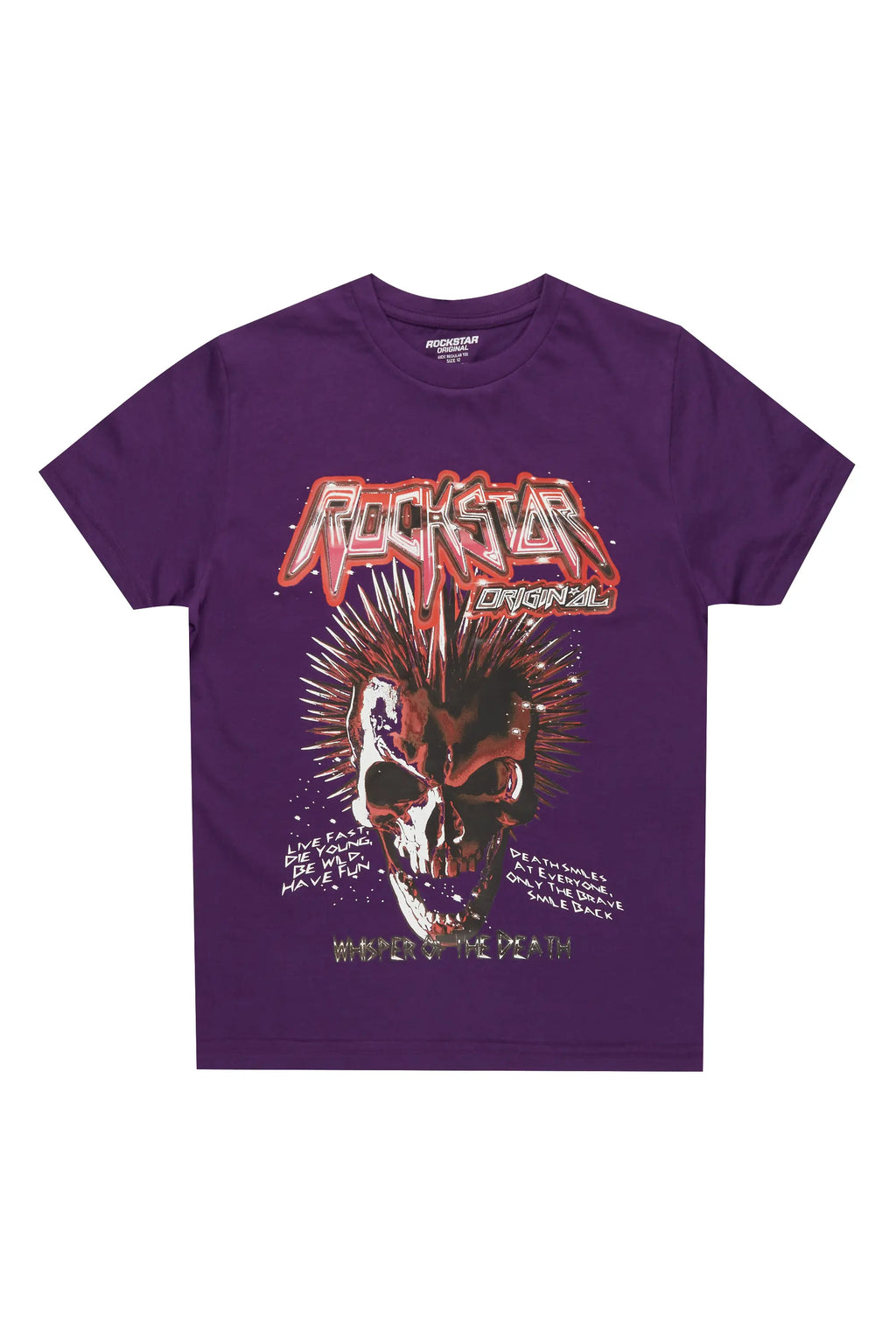 Boys Ambler Purple Graphic T-Shirt