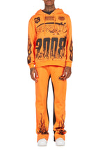Amos Orange Hoodie/Baggy Track Pant Set