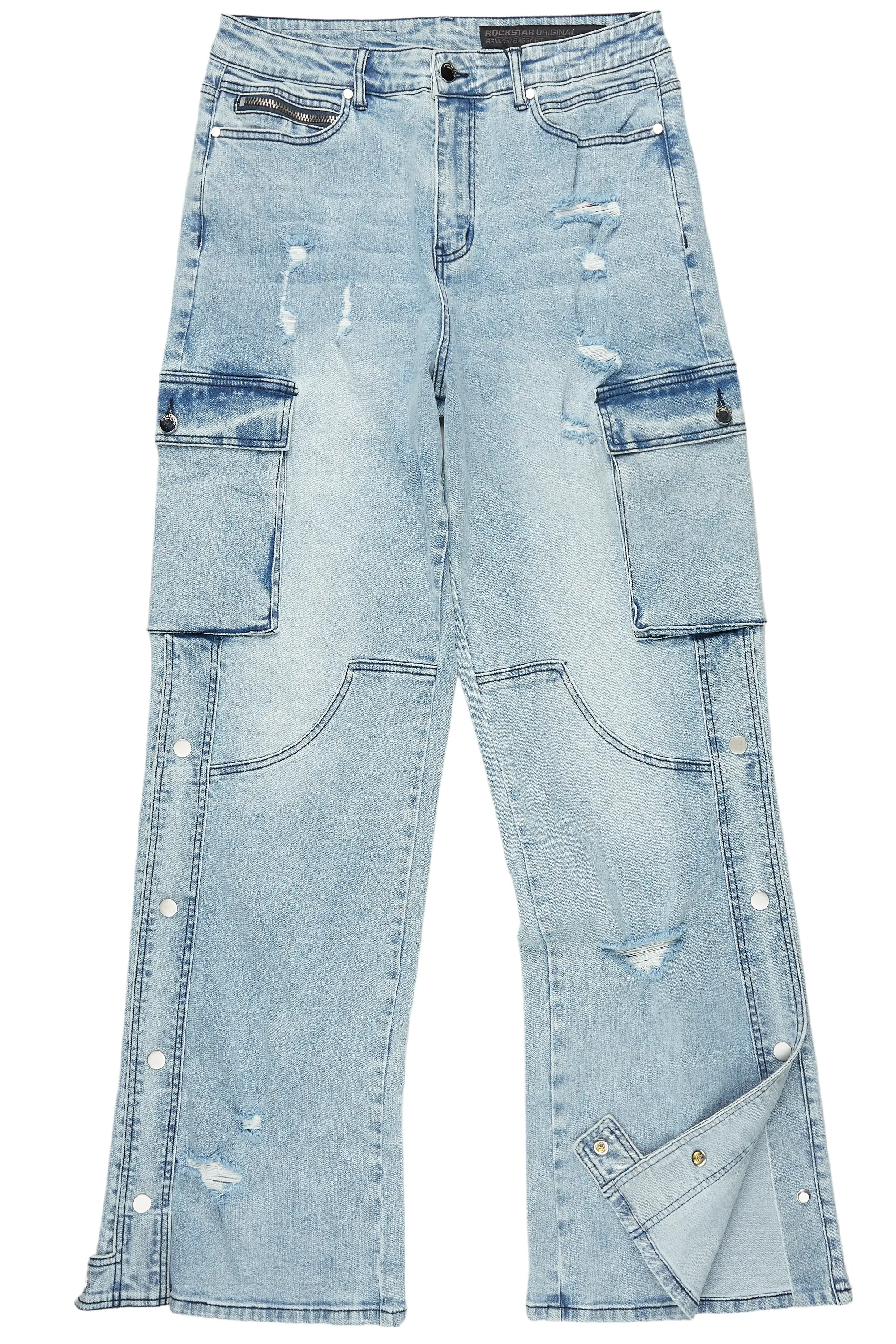 Kuiper Light Blue Baggy Fit Jean