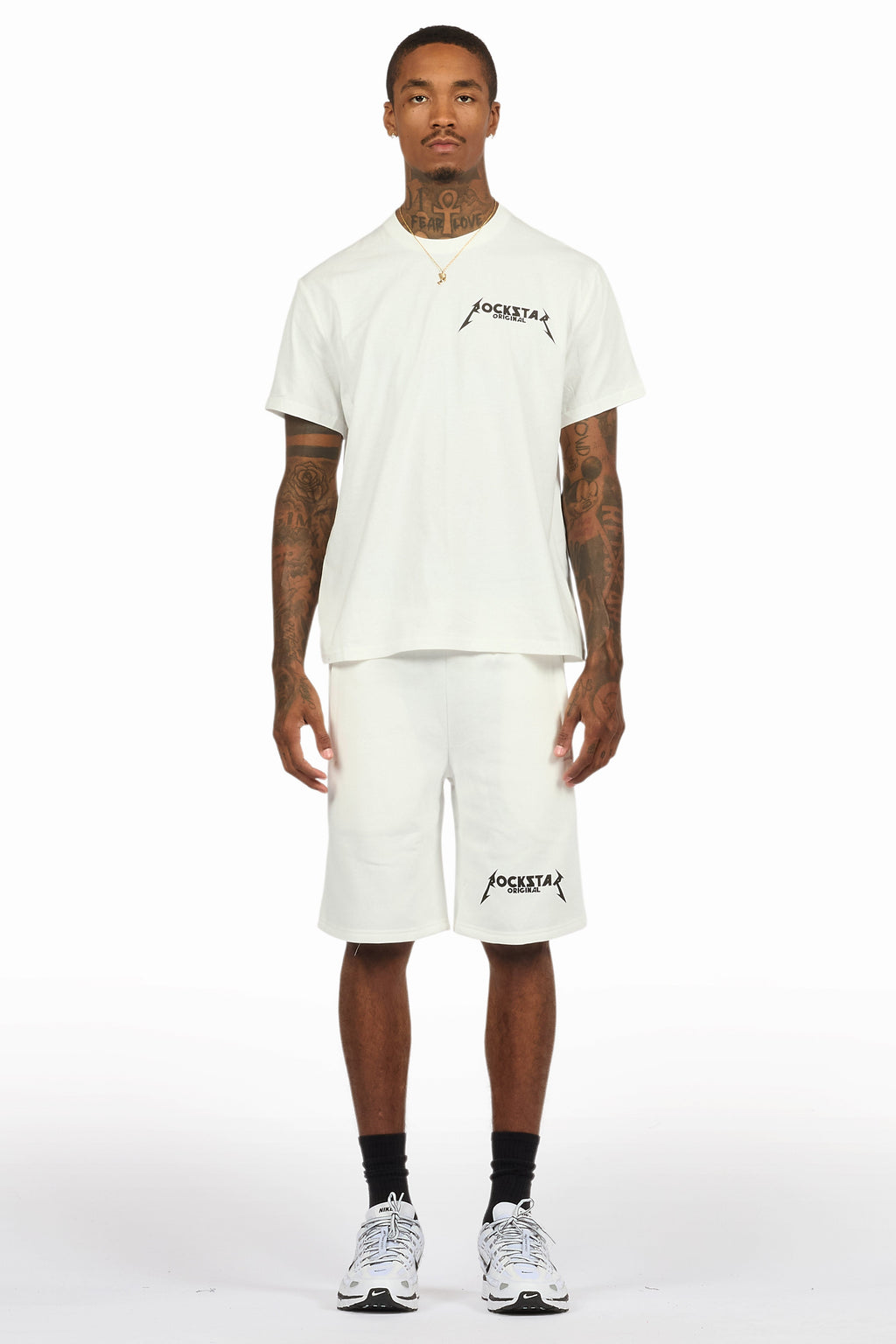 Buck White Short Set
