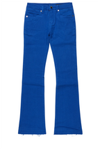 Boys Dag Royal Blue Stacked Flare Jean
