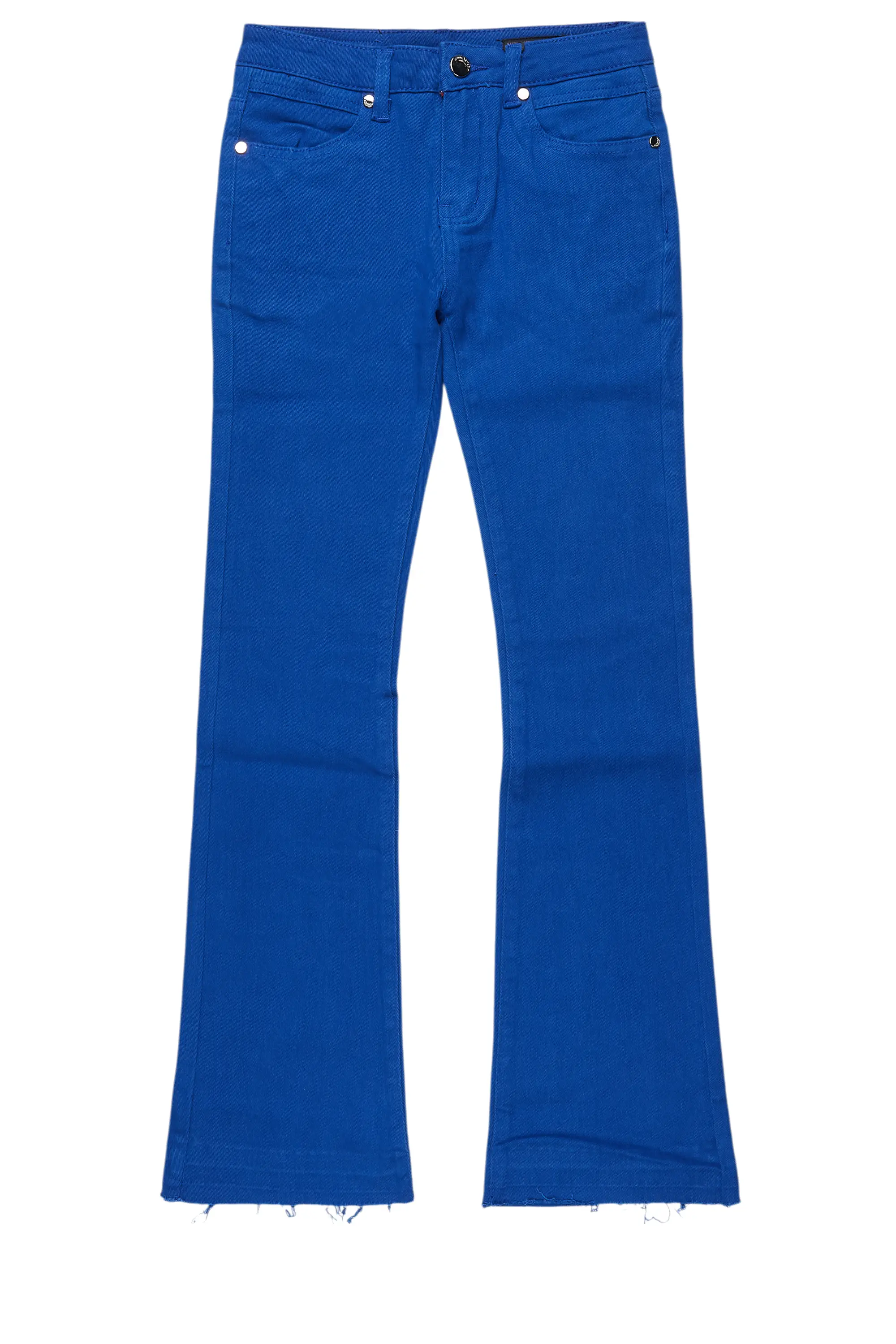 Boys Dag Royal Blue Stacked Flare Jean