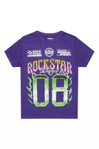 Boys Quito Purple/Multi Graphic T-Shirt