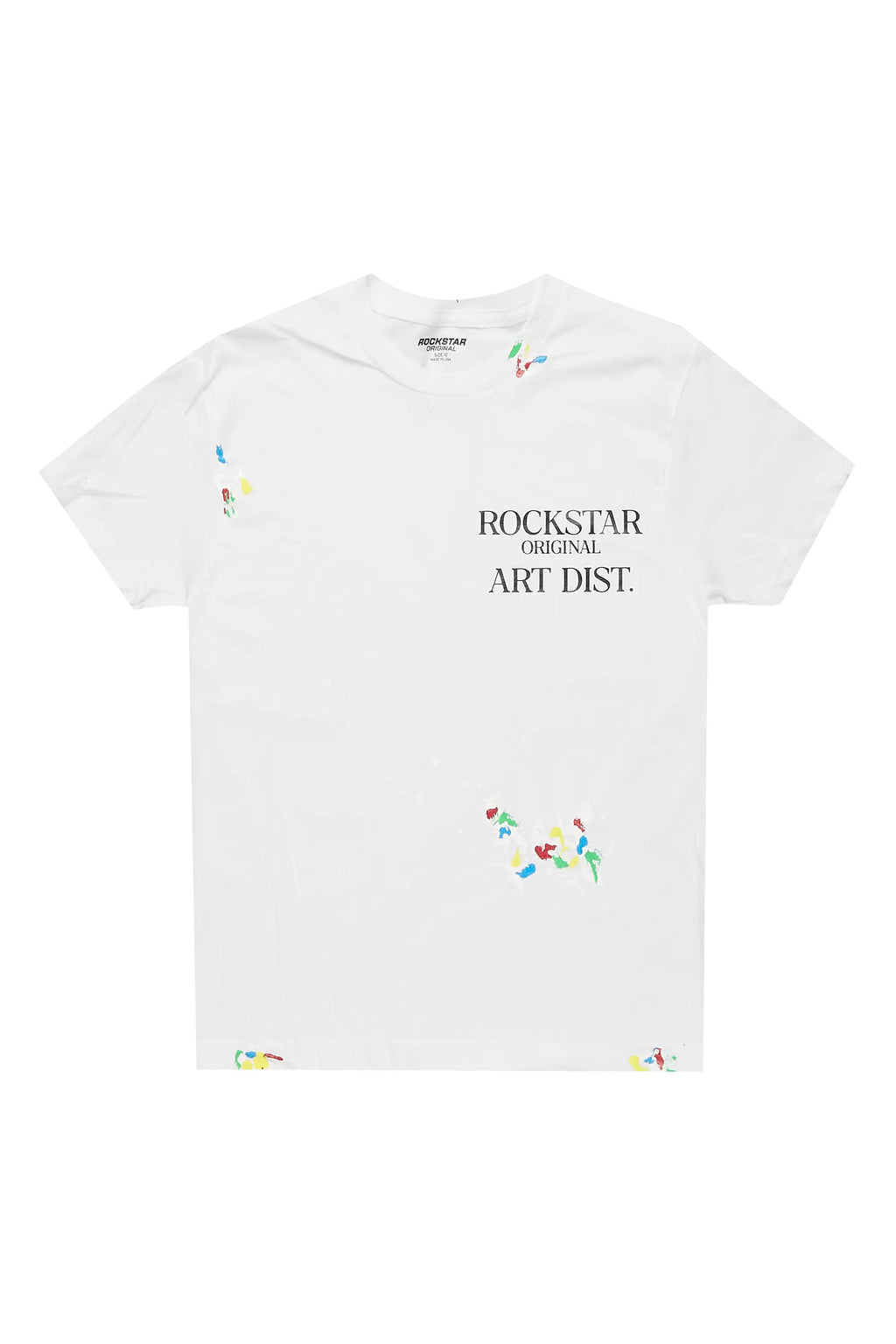 Boys Palmer White Graphic T-Shirt