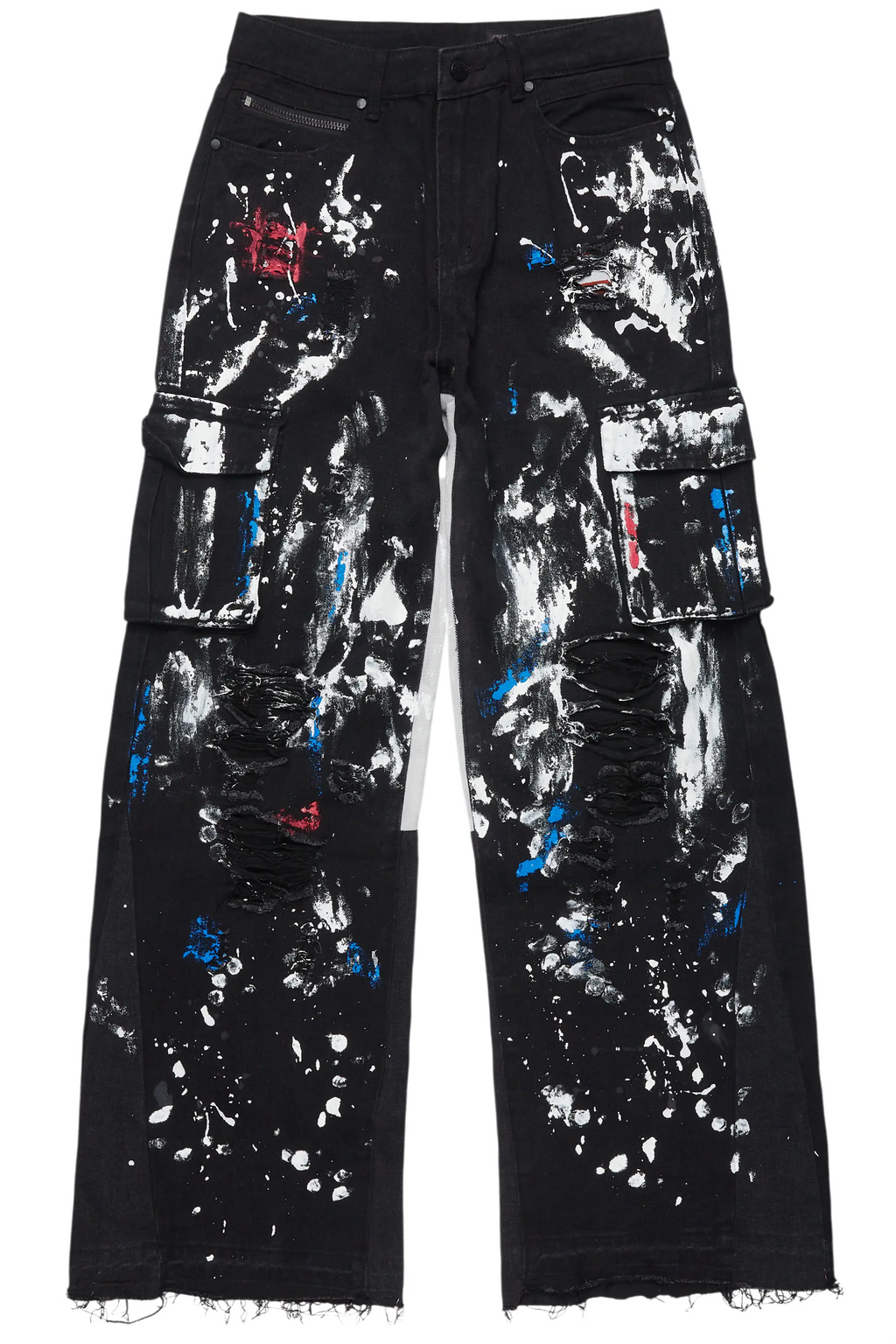 Dallin Black Painter Baggy Cargo Jean
