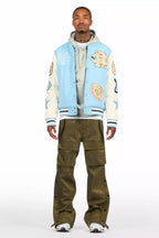 Balser Carolina Blue Varsity Jacket