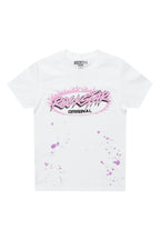 Girls Izzy White Graphic T-Shirt